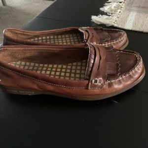 Sperry Top-Sider Women's Size 8 M Brown Leather Avery Loafers Kiltie 9294711